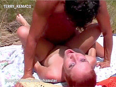 アナル, イく瞬間, フランス人, アウトドア