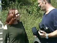 Anal, Faciale, Allemand, Public, Réalité, Rousse roux, Maigrichonne, Adolescente