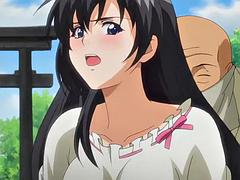 デカパイ, フェラチオ, 中出し, 乱交, 手コキする, 三人, オッパイの