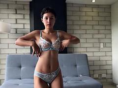 Anaal, Lieveling, Seksspeelgoed, Hardcore, Latijnse vrouw, Masturbatie, Gezichtspunt, Tiener