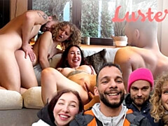 Leie, Grosser schwanz, Blondine, Paar, Lecken, Zierlich, Pov, Titten