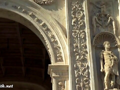 Classisch, Schattig, Hd, Tepels, Orgasme, Buiten, Spaans, Kousen