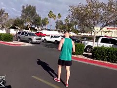 Hawaiian Girl Takes On Huge White Boy Cock