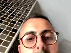 Amateur, Gay, Masturbación, Ducha, Español, Camara web