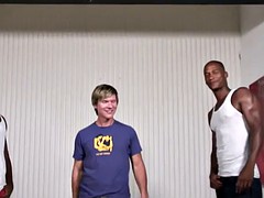 Grosse bite, Noire, Blonde, Noir ébène, Partouze, Interracial