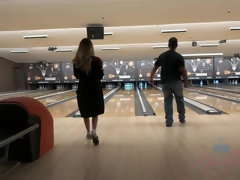 Amateur, Blonde, Exhib, Petite amie, Masturbation, De plein air, Petite femme, Pov