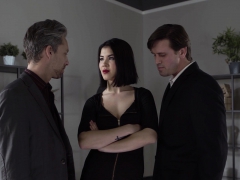 チェコ, ヨーロピアン, 顔射, Hd, 三人, オッパイの