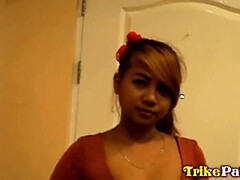 Азиатки, Большой член, Минет, Семяизвержение, Член, Филиппинки, Секс без цензуры, Сиськи