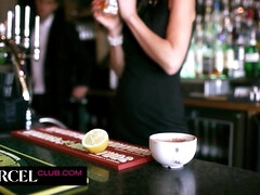 Большие сиськи, Минет, Брюнетки, Семяизвержение, Собачьи, Секс без цензуры, Втроем, Сиськи