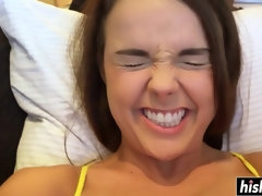 Gros cul, Gros seins, Petit ami, Tir de sperme, Massage, Pov, Adolescente, Nénés