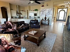 18 años, Verga grande, Mamada, Estilo perrito, Interracial, Tetas naturales, Adolescente, Tetas