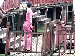 Arsch, Braunhaarige, Kehlenfick, Behaart, Hd, Nippel, Pov, Tätowierung