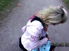 Amateur, Gros cul, Gros seins, Blonde, Sucer une bite, Allemand, Chatte, Nénés