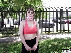 Leie, Braunhaarige, Im freien, Erotischer film