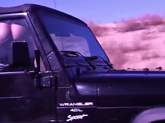 素人, デカパイ, 車, 大学生, 露出狂, グループ, 公共, ヤリマン