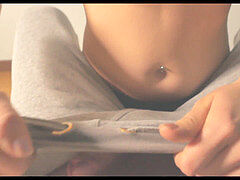 素人, ベッドルーム, フェラチオ, 口内発射, 手コキする, 自家製, オナニー, ティーン