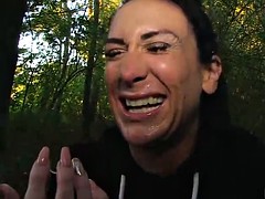 slut milf dogging in the woods