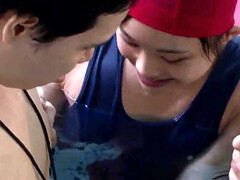 18 años, Asiático, Mamada, Atrapados, Pajear, Colegiala, Adolescente, Bajo el agua