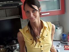 Amateur, Culo, Mamada, Pajear, Casero, Cocina, Adolescente, Mojado