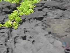 Plage, Papa, Exhib, Petite amie, Masturbation, Pov, Maigrichonne, Fumer