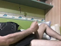 Amateur, Verga grande, Gay, Peludo, Pajear, Masturbación, Solo, Español