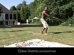 18 jahre, Schwarz, Blondine, Blasen, Gruppe, Hd, Interrassisch, Russisch