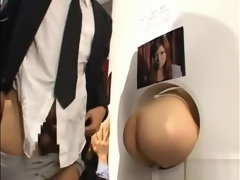 Fetching Japanese girl getting an amazing hard core sex