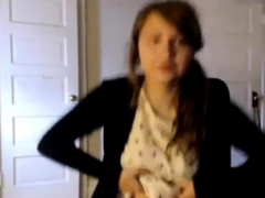 Amateur, Brunette brune, Poilue, Masturbation, Solo, Adolescente, Webcam