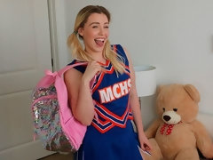 Cul, Blonde, Sucer une bite, Tir de sperme, Branlette thaïlandaise, Léchez, Élève, Adolescente