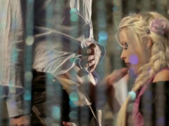 Blondine, Blasen, Handjob, Hd, Milf