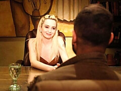 お尻, デカチン, ブロンド, フェラチオ, バック, 自然山雀, ガリガリ, ティーン