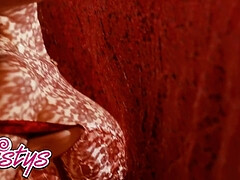 Tetas grandes, Rubia, Morena, Hembra, Penetracion con dedos, Pajearse, Natural, Solo