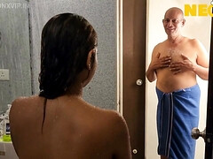 Arsch, Grosser arsch, Grosse titten, Blasen, Spermaladung, Masturbation, Muschi, Titten