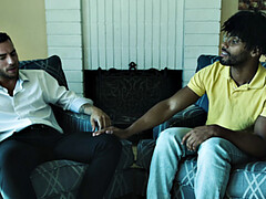 In den arsch, Arschlecken, Blasen, Schwanz, Schwul, Behaart, Interrassisch