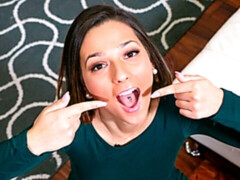 Минет, Сперма во рту, Ласковые ручки, Лизание, От первого лица, Бритые, Стриптизерша, Сиськи