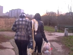 Любители, Фетиш, Еда, Лесбиянка, На природе, Порнозвезда, Рыжие, Влажная