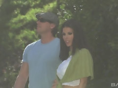 Braunhaarige, Besamung, Lingerie