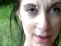 Любители, Минет, Сперма на лице, Немки, На природе, На публике, Втроем, Винтаж