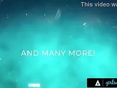 女, レズビアン, 下着, マッサージ, 現実, 赤毛, フェラする, オッパイの