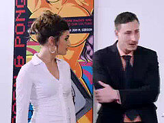 Mamada, Morena, Corridas, Europeo, Corridas faciales, Peludo, Lencería, Español