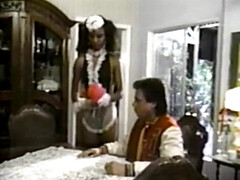 Sucer une bite, Queue, Noir ébène, Branlette thaïlandaise, Talons, Masturbation, Seins naturels, Jarretelles