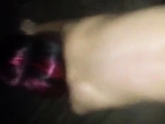 Her first bbc in her ass