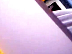 Italian 90s sweetie shows off hot big tits before deepthroating cock