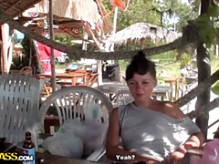 Amateur, Verga grande, Morena, Garganta profunda, Hd, Interracial, Al aire libre, Pov