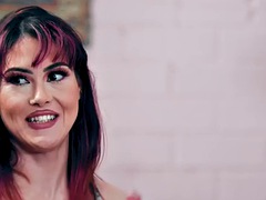 アナル, 美女, バイセクシャル, ゲイ, 毛深い, キス, 下着, 三人