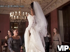 Asiatisch, Braut, Braunhaarige, Betrug, Hd, Öffentlich, Sohn, Strümpfe