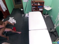 Fake Hospital - Two Sperm Loads For Tight Ebony Vagina 2