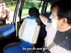 お尻, フェラチオ, 車, 手コキする, ハードコア, 剃毛, ティーン, オッパイの