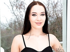 アナル, お尻, フェラチオ, 茶髪の, 手コキする, ハードコア, 3p男男女, ティーン