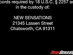 Gros cul, Sucer une bite, Brunette brune, Tir de sperme, Queue, Interracial, Nénés